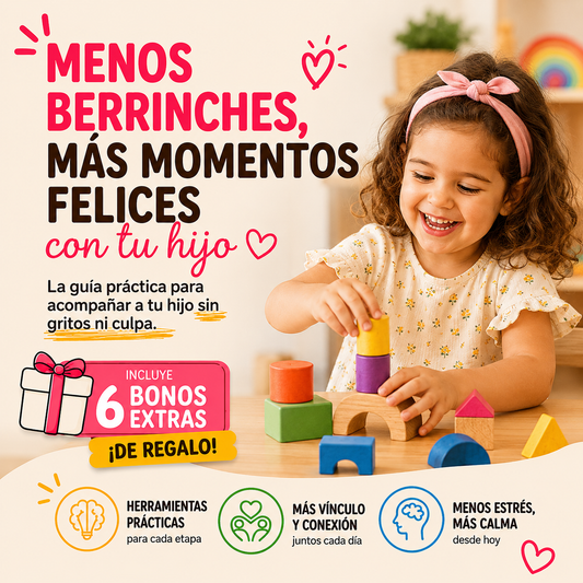 Crianza Sin Berrinches: Guía completa + 6 Bonos 🎁Exclusivos🔥